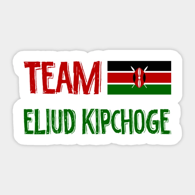 Eliud kipchoge  (2) Sticker by BreanRothrock